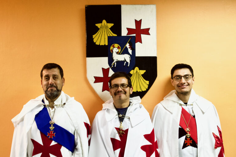 Visita de Fr+ Álvaro Montecinos al Gran Priorato Templario de Chile